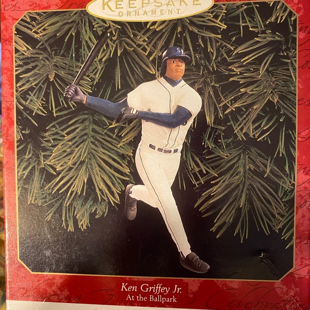 Ken Griffey Jr. At the Ballpark Hallmark Ornament
